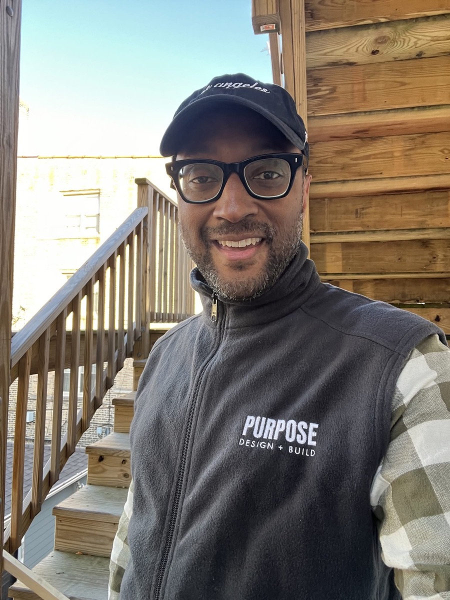 Steve Larosiliere, founder of Purpose Design and Build